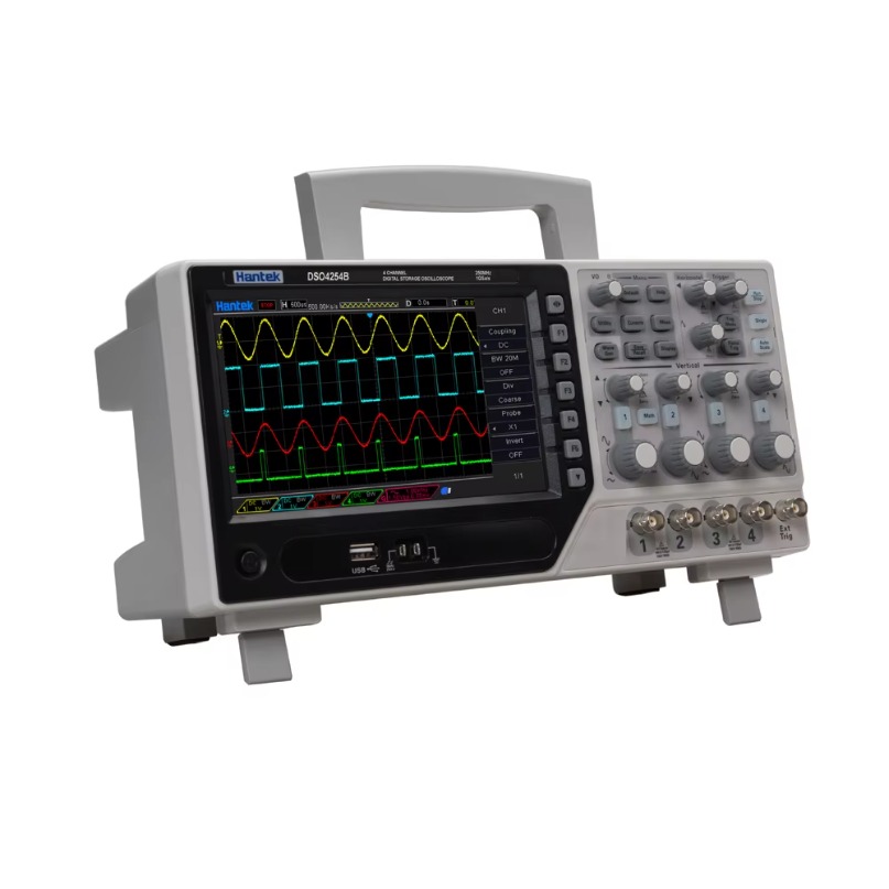 Digital Storage Oscilloscope 100Mhz 4Ch - ออสซิลโลสโคปแบบดิจิตอล Hantek DSO4000B ซีรีส์ 4 ช่องสัญญาณ
