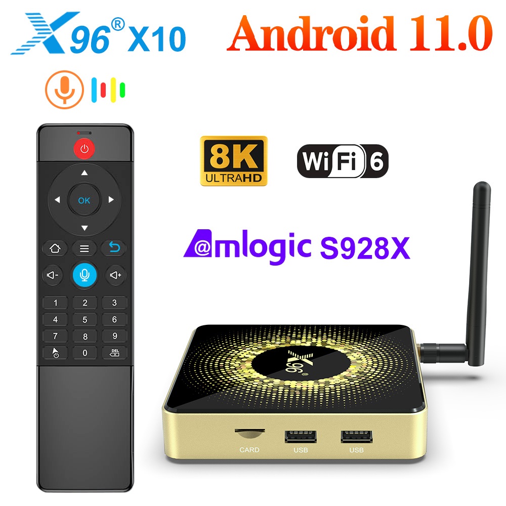 Khadas Vim4 8Gb - X96 X10 Amlogic S928X-J กล่องทีวี 8GB