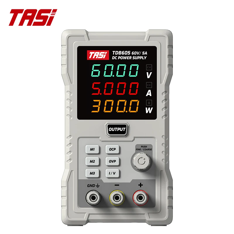 Programmable Dc Power Supply 60V 5A - แหล่งจ่ายไฟฟ้ากระแสตรงแบบปรับค่าได้ TASI TDB605 60V 5A แบบดิจิตอลเชิงเส้น