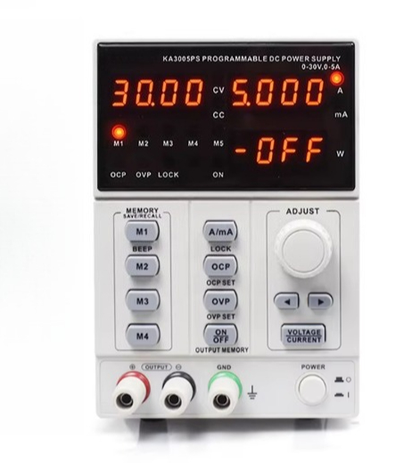 Programmable Dc Power Supply 60V 5A - KA3003D / KA3005P แหล่งจ่ายไฟดีซีแบบตั้งโปรแกรมได้ 30V 5A