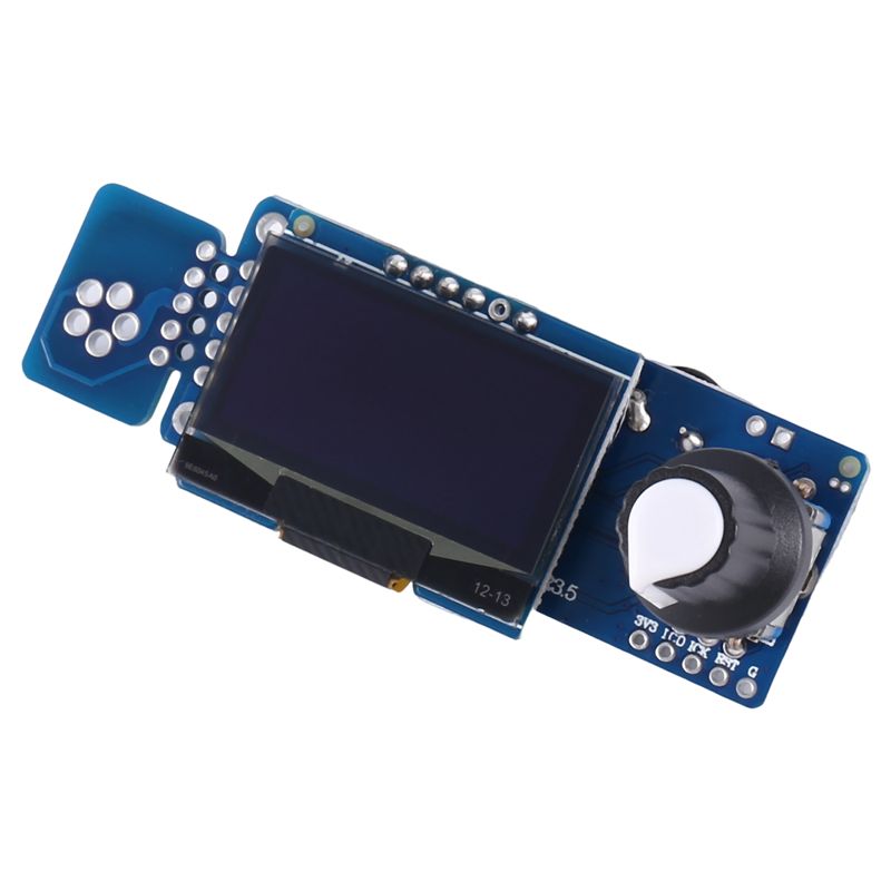 Soldering Station T12 Oled - A84E-T12 OLED สถานีบัดกรีดิจิตอล บอร์ดควบคุมอุณหภูมิ จอแสดงผล LCD