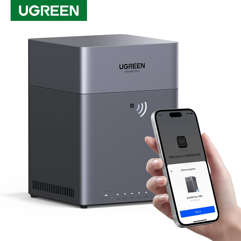 Khadas Vim4 8Gb - UGREEN NAS DH4300 Plus เครื่องจัดเก็บข้อมูลแบบ NAS