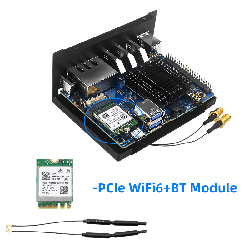 กล่องโลหะสีส้ม Pi 5 plus พร้อม - Orange Pi 5 Plus 16Gb บทวิจารณ์และราคา