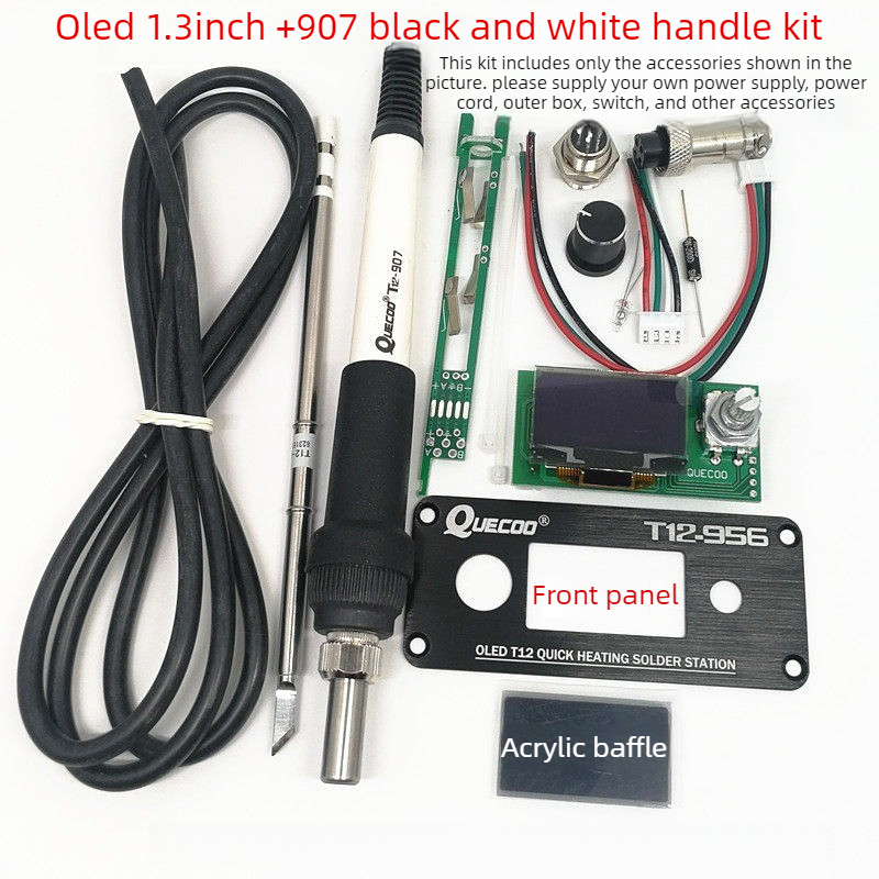 ชุดควบคุมสถานีบัดกรี DIY สำหรั - Soldering Station T12 Oled บทวิจารณ์และราคา