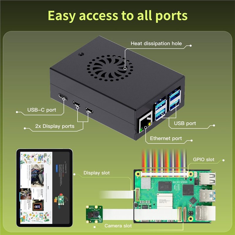 AS95-สำหรับชุดเริ่มต้น Iraspte - Raspberry Pi 5 8Gb Kit บทวิจารณ์และราคา