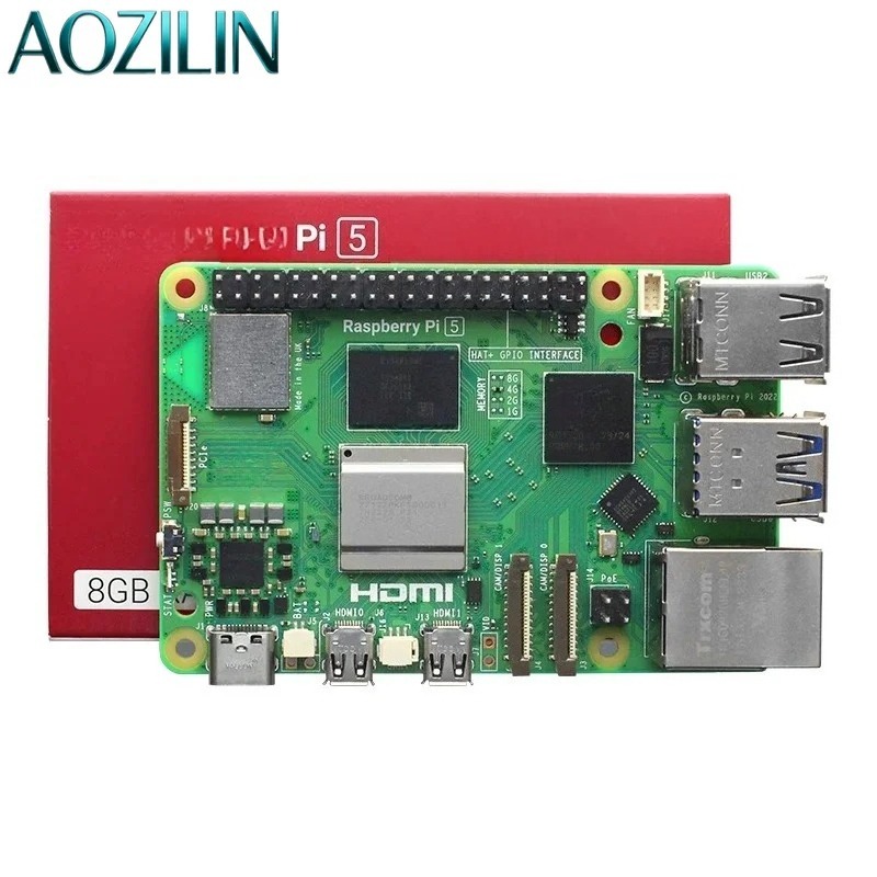 ชุดบอร์ดพัฒนาและเมนบอร์ดสำหรับ - Raspberry Pi 5 8Gb Kit บทวิจารณ์และราคา