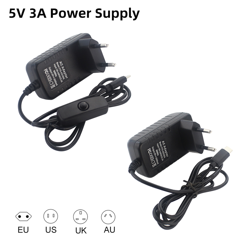 5V 3A Raspberry Pi 4 แหล่งจ่าย - Banana Pi Bpi-M5 บทวิจารณ์และราคา