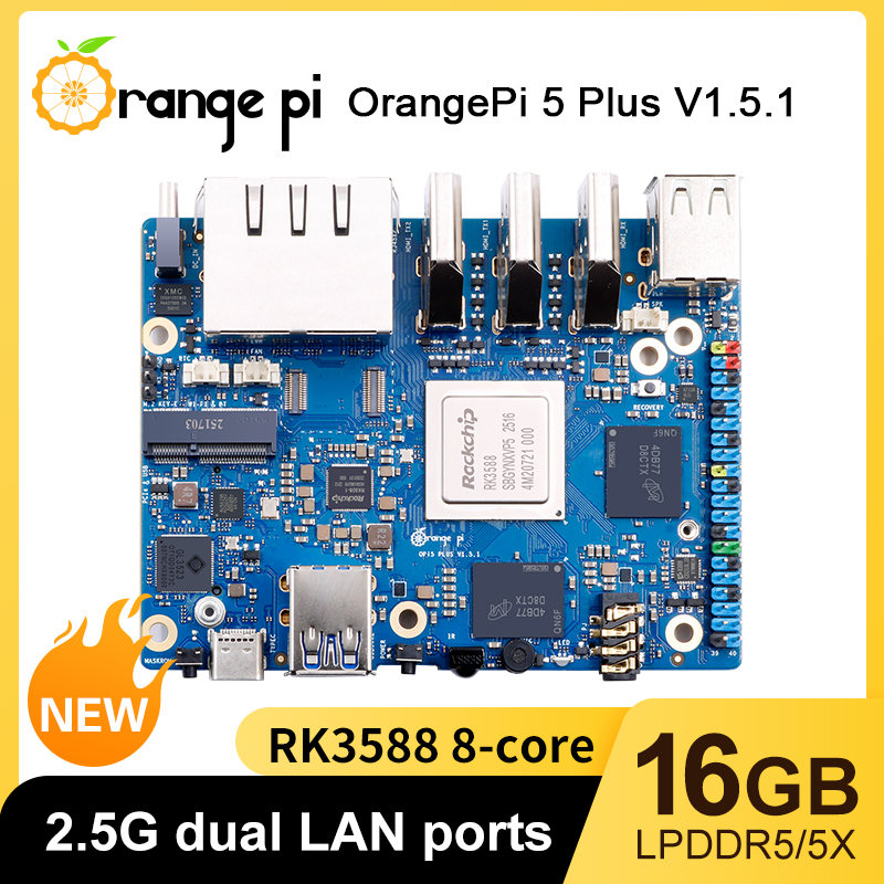 【ขายดี】Orange Pi 5 Plus 16GB R - Orange Pi 5 Plus 16Gb บทวิจารณ์และราคา