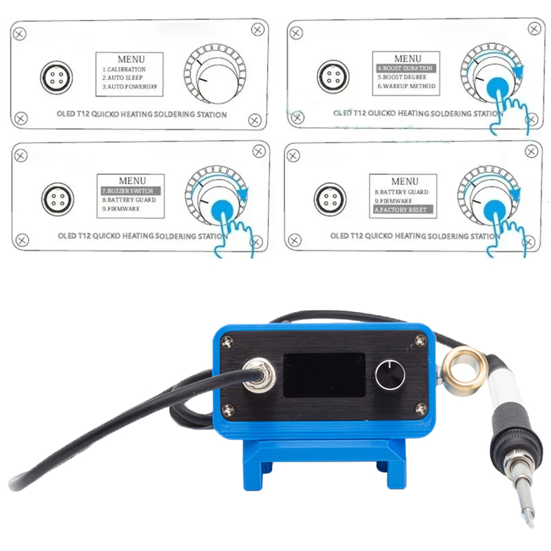 สถานีบัดกรี T12 หัวแร้ง STC สำ - Soldering Station T12 Oled บทวิจารณ์และราคา