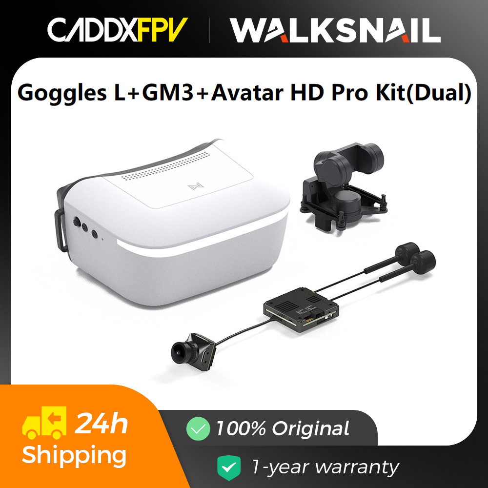 แว่นตา Caddx Walksnail Avatar  - Fpv Goggles Avatar Hd Receiver บทวิจารณ์และราคา