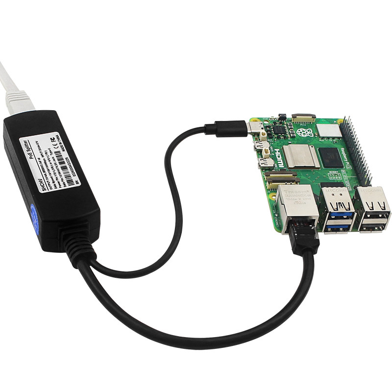 ตัวแยกสัญญาณ PoE สำหรับ Raspbe - Banana Pi Bpi-M5 บทวิจารณ์และราคา