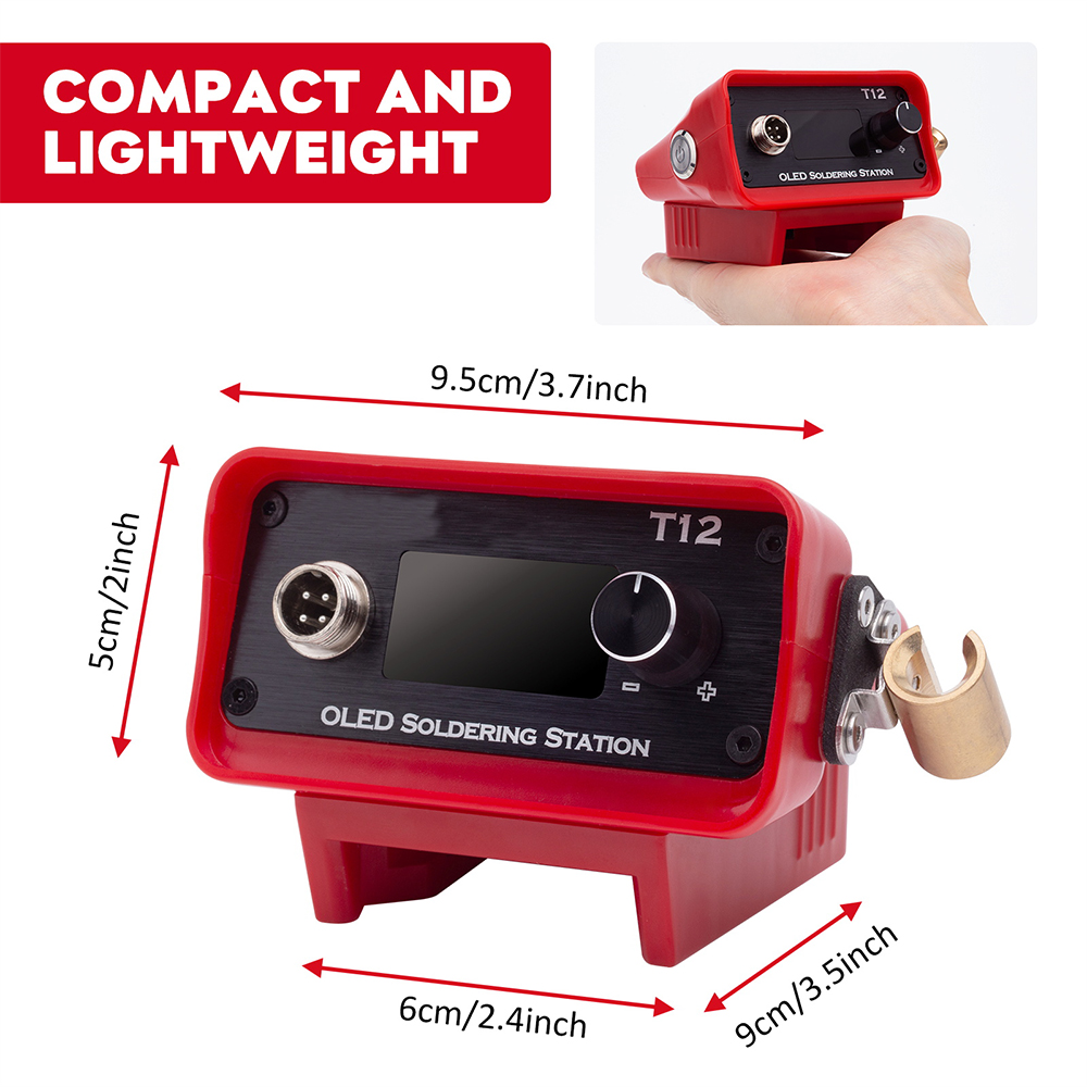 OLED T12 การประสาน สถานีเหล็กป - Soldering Station T12 Oled บทวิจารณ์และราคา