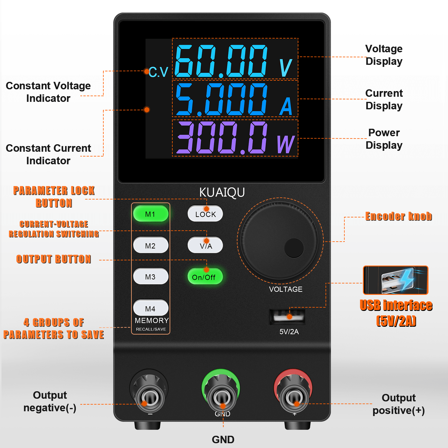 แหล่งจ่ายไฟฟ้ากระแสตรงปรับค่าไ - Programmable Dc Power Supply 60V 5A บทวิจารณ์และราคา