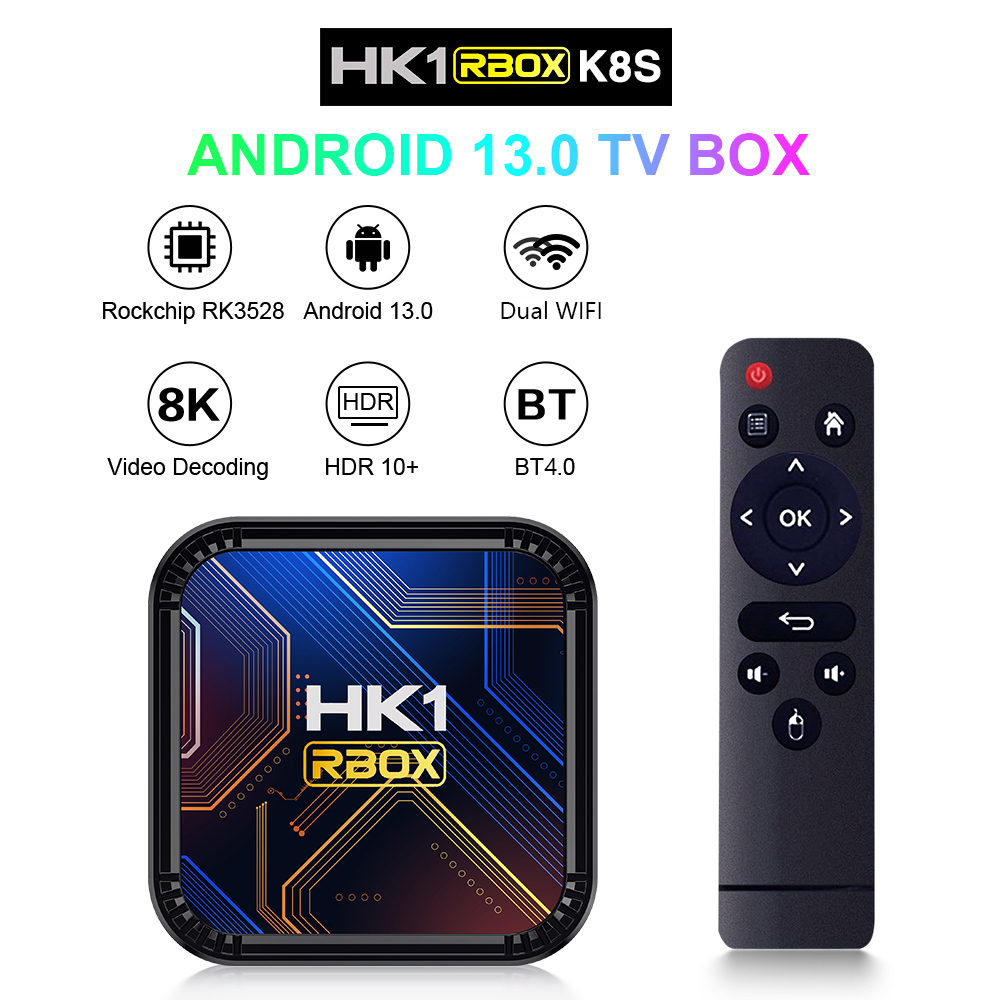 กล่องทีวี HK1 RBOX K8S ระบบ An - Radxa Rock 5B 16Gb บทวิจารณ์และราคา