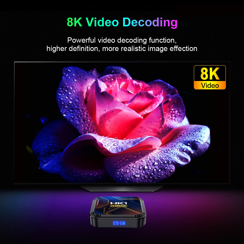 กล่องทีวี HK1 RBOX K8S ระบบ An - Radxa Rock 5B 16Gb บทวิจารณ์และราคา