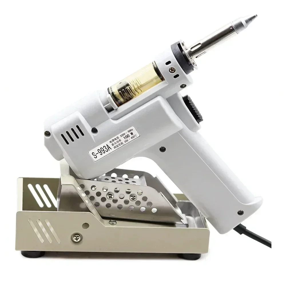 ปืนดูดตะกั่วไฟฟ้าแบบปั๊มคู่ S- - Desoldering Gun Vacuum Electric บทวิจารณ์และราคา