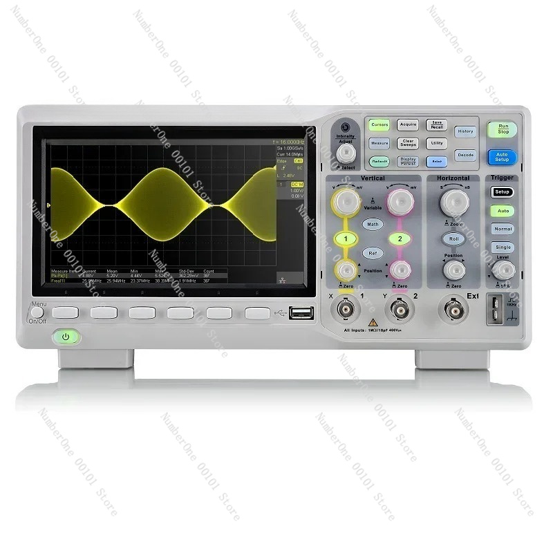 ออสซิลโลสโคปแบบ Super Phosphor - Digital Storage Oscilloscope 100Mhz 4Ch บทวิจารณ์และราคา