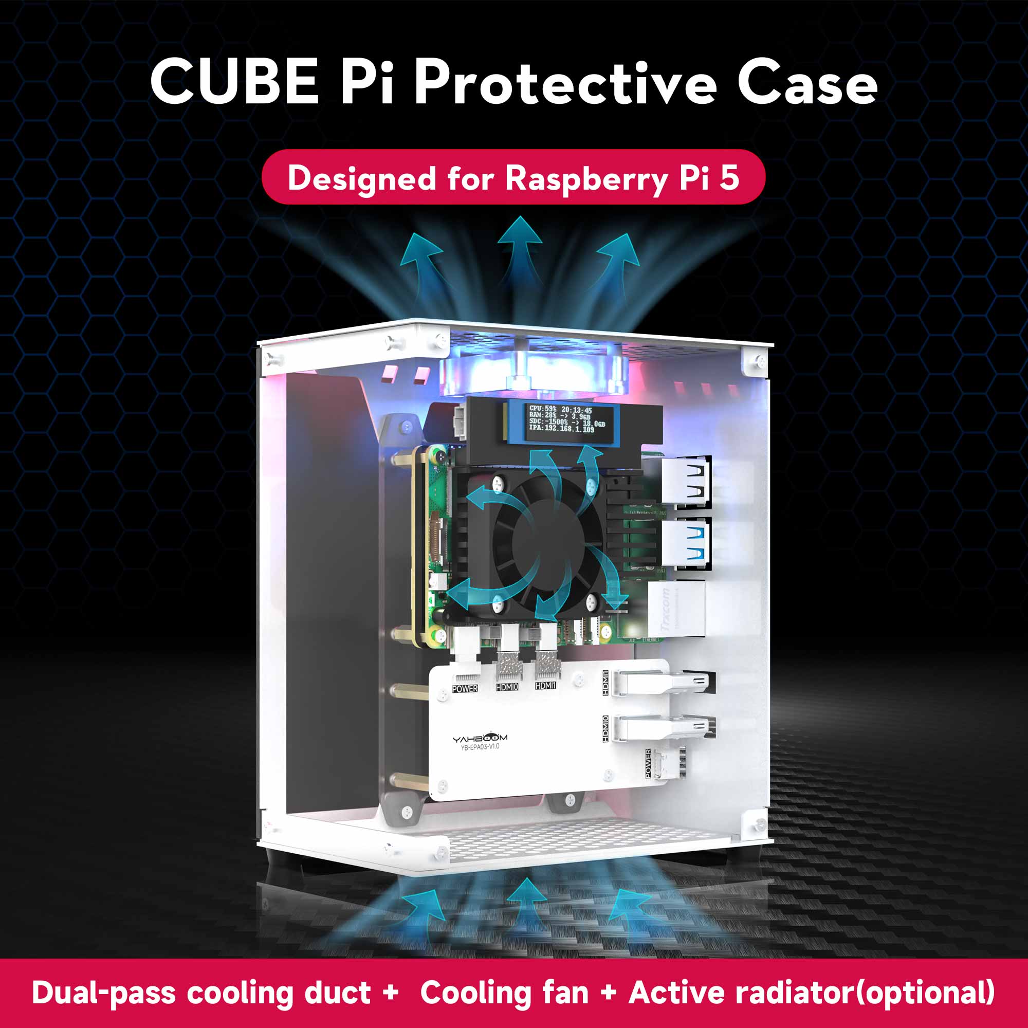 Raspberry Pi 5 กรณีชุดป้องกันพ - Raspberry Pi 5 8Gb Kit บทวิจารณ์และราคา