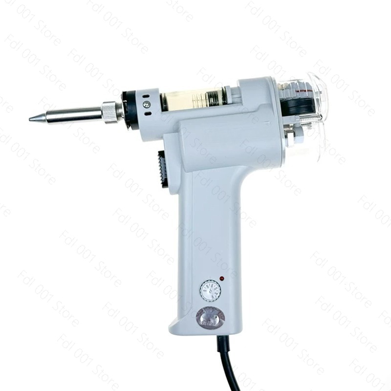 ปืนดูดตะกั่วไฟฟ้าแบบปั๊มคู่ 10 - Desoldering Gun Vacuum Electric บทวิจารณ์และราคา